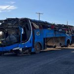 Acidente com ônibus que saiu do Maranhão deixa 6 trabalhadores mortos na BR-153 Acidente com ônibus que saiu do Maranhão deixa 6 trabalhadores mortos na BR-153
